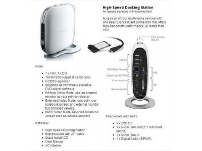 Докинг станция Belkin Hi-Speed