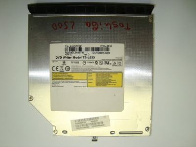 DVD-RW Toshiba TS-L633 Toshiba Satellite L500 SATA