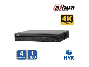 Video Recorder NVR Dahua 4-канален 4K мрежов рекордер NVR4104HS-4KS2/L