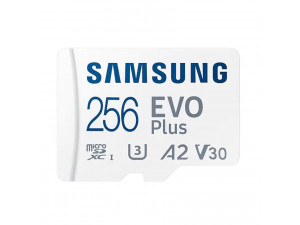 Flash Card Samsung 256GB micro SD Card EVO+ with Adapter MB-MC256KA/EU Flash Card Samsung 256GB micro SD Card EVO+ with Adapter MB-MC256KA/EU