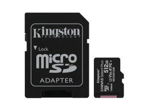 Flash Card Kingston 512GB micSDXC Canvas Select Plus 100R Flash Card Kingston 512GB micSDXC Canvas Select Plus 100R