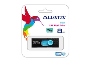 Flash Drive ADATA 8GB USB UV220 BKBL Flash Drive ADATA 8GB USB UV220 BKBL