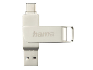 Flash Drive HAMA C-Rotate Pro 256GB USB-C 3.1 182492 Flash Drive HAMA C-Rotate Pro 256GB USB-C 3.1 182492