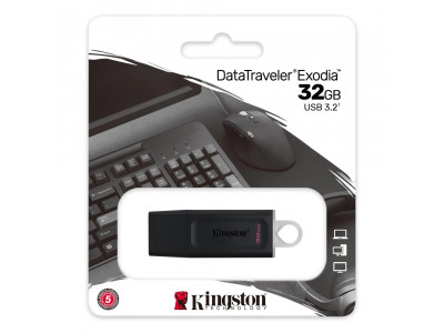Flash Drive Kingston DataTraveler Exodia 32GB USB3.2