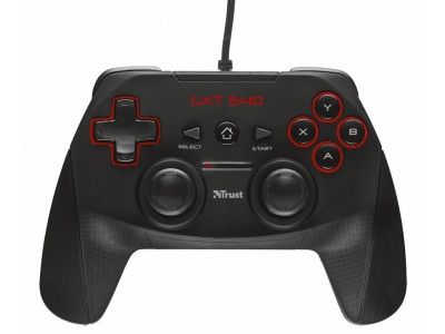 Game Accessory TRUST GXT 540 Wired Gamepad 20712 Game Accessory TRUST GXT 540 Wired Gamepad 20712