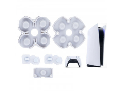 Game Accessory Handle Repair Parts Conductive Rubber Pad Button PS5 Game Accessory Handle Repair Parts Conductive Rubber Pad Button PS5