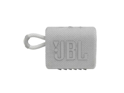 Bluetooth Speaker JBL GO 3 WHT Portable Waterproof JBLGO3WHT 4.2W