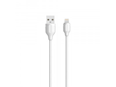 Кабел LDNIO LS372 USB - Lightning Бял 2m 40074 Кабел LDNIO LS372 USB - Lightning Бял 2m 40074