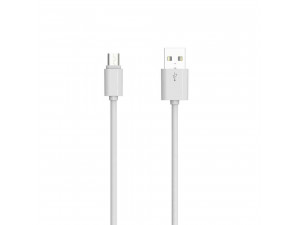 Кабел LDNIO SY-03 Micro USB 1.0m Бял 14492 Кабел LDNIO SY-03 Micro USB 1.0m Бял 14492