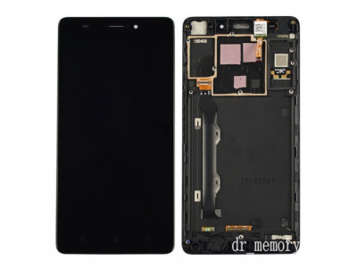 Дисплей за смартфон Lenovo A5000 LCD with touch and frame Black Дисплей за смартфон Lenovo A5000 LCD with touch and frame Black