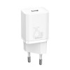 Зарядно за смартфон Baseus 25W Super Si Quick USB-C White CCSP020102