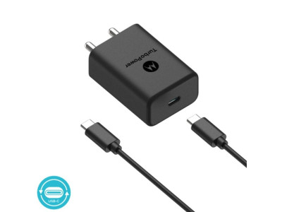 Зарядно за смартфон Motorola TurboPower 27W USB-C SJSC32ET1
