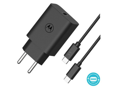 Зарядно за смартфон Motorola TurboPower 30W USB-C SJMC302 Зарядно за смартфон Motorola TurboPower 30W USB-C SJMC302