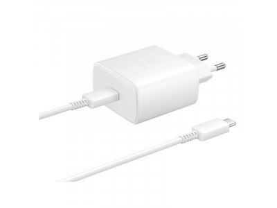 Зарядно за смартфон Samsung PD 45W Wall Charger White EP-TA845XWEGWW