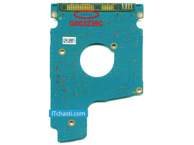 Платка за твърд диск Toshiba 500GB MQ01ABF050 G003235C (втора употреба)