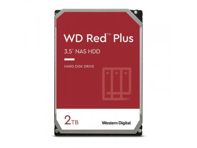 Хард диск WD Red Plus NAS 2TB 5400rpm 128MB SATA3 WD20EFZX