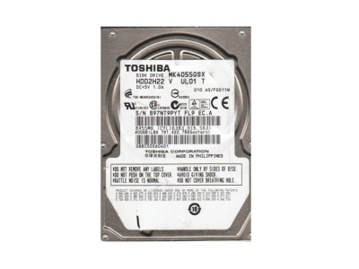 HDD за лаптоп 400GB Toshiba MK4055GSX 5400 8M SATA3 (втора употреба)