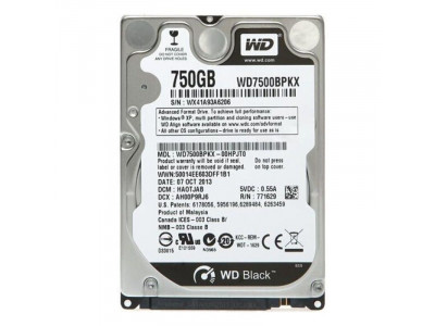 HDD за лаптоп 750GB WD WD7500BPKX 7200 16MB SATA (втора употреба)