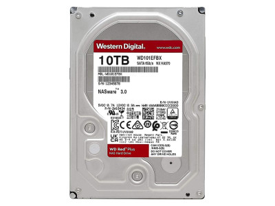 HDD за компютър WD 10TB Red Plus NAS 7200rpm 256MB WD101EFBX SATA3