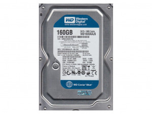 HDD за компютър WD 160GB 7200 8M WD1600AAJS SATA (втора употреба)