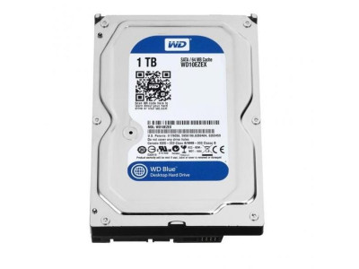 HDD за компютър WD Blue 1TB 7200 64MB SATA3 (втора употреба)