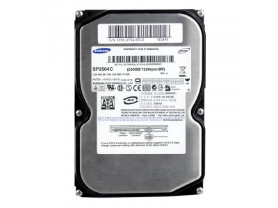 HDD за компютър Samsung 250GB SP2504C 7200 8M SATA (втора употреба)