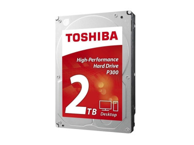 HDD за компютър Toshiba P300 High-Performance 2TB 5400 128MB SATA3