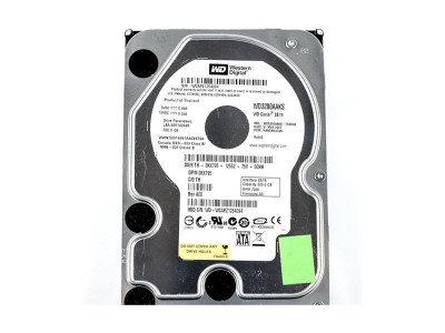 HDD за компютър WD 320GB 7200 16M WD3200AAKS SATA (втора употреба)