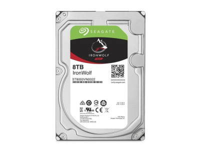 HDD за компютър Seagate IronWolf NAS 8TB 7200 256MB SATA3 ST8000VN004