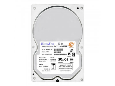 HDD за компютър ExcelStor 80GB 8MB 7200RPM SATA2 (втора употреба)