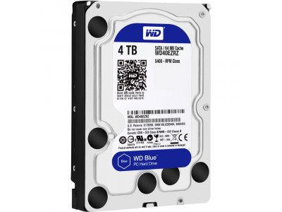HDD за компютър WD Blue 4TB 5400 SATA3 64MB WD40EZRZ HDD за компютър WD Blue 4TB 5400 SATA3 64MB WD40EZRZ