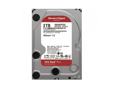 HDD за компютър WD Red PRO 2TB 7200 SATA3 64MB WD2002FFSX