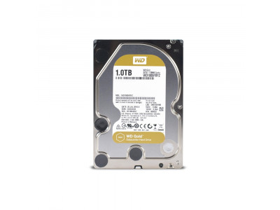 HDD за компютър WD Gold 1TB 7200rpm 128MB SATA 3 WD1005FBYZ