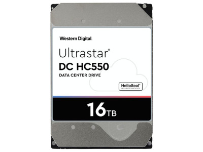 HDD за компютър WD 16TB Ultrastar DC HC550 7200RPM 512MB