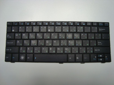 Клавиатура за лаптоп Asus Eee PC 1001HA Черна с Кирилица