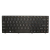 Клавиатура за лаптоп Lenovo B470 G470 V470 Z470 Черна рамка UK
