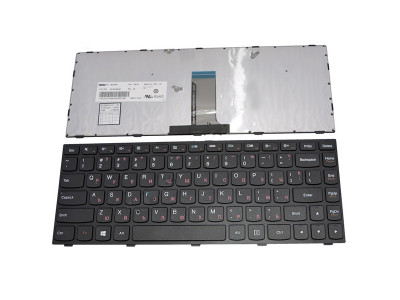 Клавиатура за лаптоп Lenovo IdeaPad G40 G40-70 Flex 2 14 Черна рамка с Кирилица