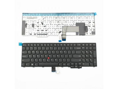 Клавиатура за лаптоп Lenovo ThinkPad E531 E540 L540 T540 W540 Черна с 6 Винтчета