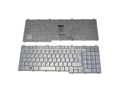 Клавиатура за лаптоп Toshiba Satellite P200 P205 Сребриста BG