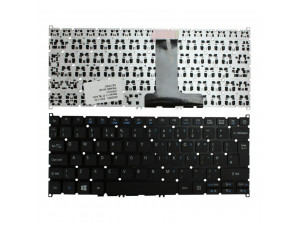 Клавиатура за лаптоп Acer Aspire ES1-132 Without Frame Черна с Кирилица