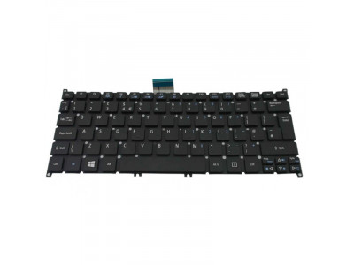Клавиатура за лаптоп Acer Aspire S3-951 Without Frame Черна с Кирилица