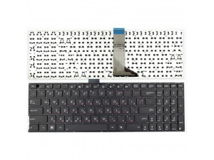 Клавиатура за лаптоп Asus A555 F555 K555 X555 Черна с Кирилица (без рамка)