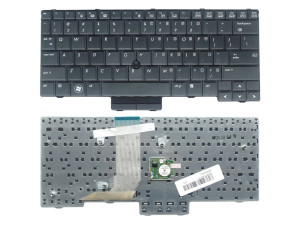 Клавиатура за лаптоп HP EliteBook 2540p Черна UK (втора употреба)