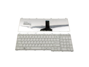 Клавиатура за лаптоп Toshiba Satellite C650 C655 C660 L650 L655 L670 L675 L750 L755 Бяла с Кирилица