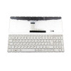Клавиатура за лаптоп Toshiba Satellite L50-B L50-C L70-C Бяла Без Рамка BG