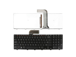 Клавиатура за лаптоп Dell Inspiron 5720 7720 N7110 XPS L702x Vostro 3750 Черна с Подсветка