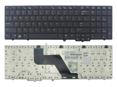 Клавиатура за лаптоп HP EliteBook 8540 Черна (втора употреба)