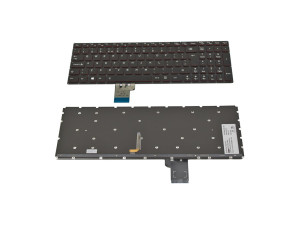 Клавиатура за лаптоп Lenovo IdeaPad Y50-70 Черна Без Рамка с Подсветка