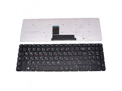 Клавиатура за лаптоп Toshiba Satellite C55-C L50-C Черна с Кирилица без рамка