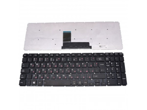 Клавиатура за лаптоп Toshiba Satellite L50-B L50-C L70-C Без Рамка Черна с Кирилица